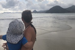 looking to the see...